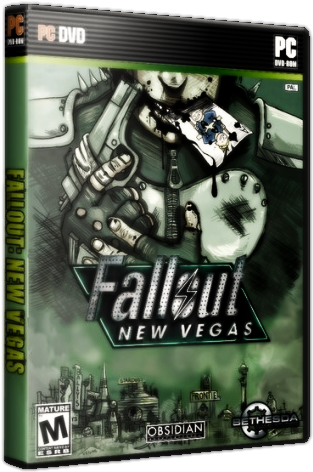 Fallout New Vegas (338x490), Png Download