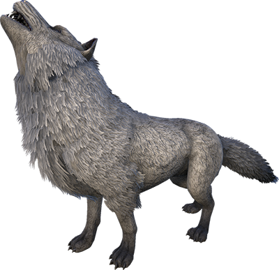 Direwolf - Dire Wolf Ark Png (400x387), Png Download
