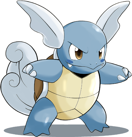 Wartortle 2 By Eledusapo-d4v5xr4 - Wartortle Cool (482x594), Png Download