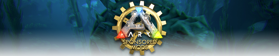 What Are Sponsored Mods - Ark: Survival Evolved (947x190), Png Download