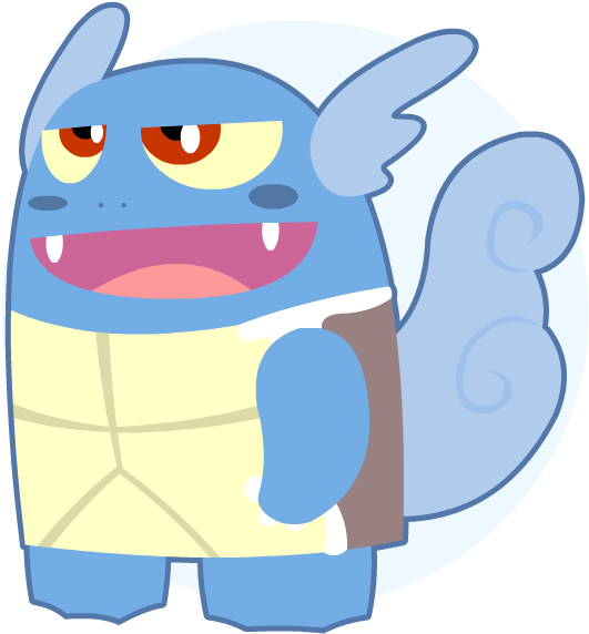Wartortle (600x600), Png Download