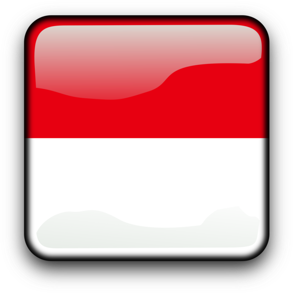 Flag Of Indonesia Indonesian Language National Flag - Singapore Flag Clipart (750x750), Png Download