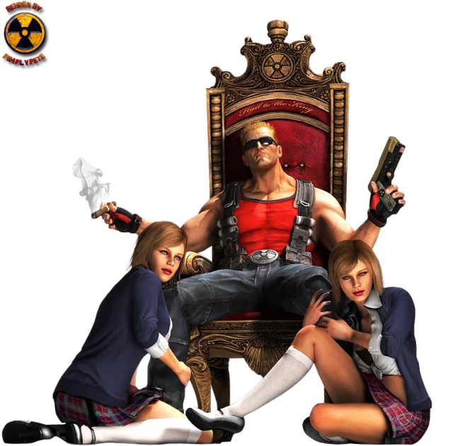 Duke Nukem Png High-quality Image - Duke Nukem Concept Art (680x680), Png Download