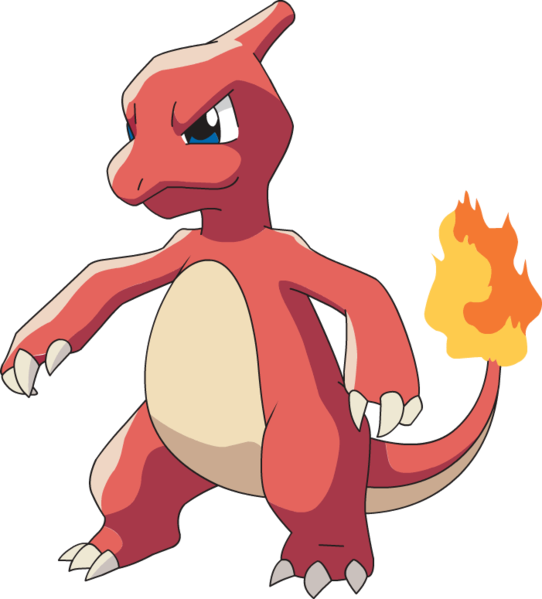 Charmeleon - Pokemon Charmeleon (542x599), Png Download