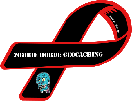 Zombie Horde Geocaching - My Brother Is A United States Marine (455x350), Png Download