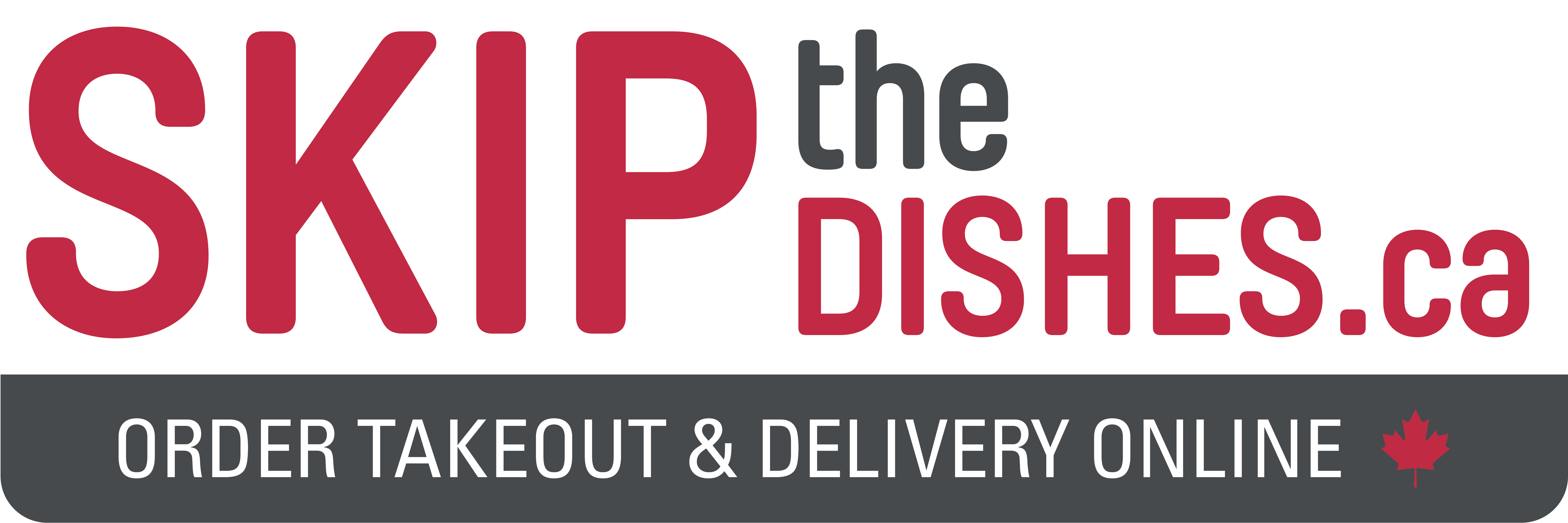 Skipthedishes - Delivery For Skip The Dishes (6050x2018), Png Download