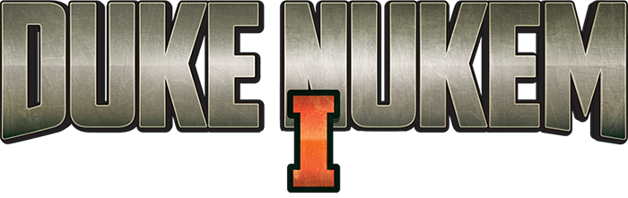 Duke Nukem - Duke Nukem 1 Logo (700x221), Png Download
