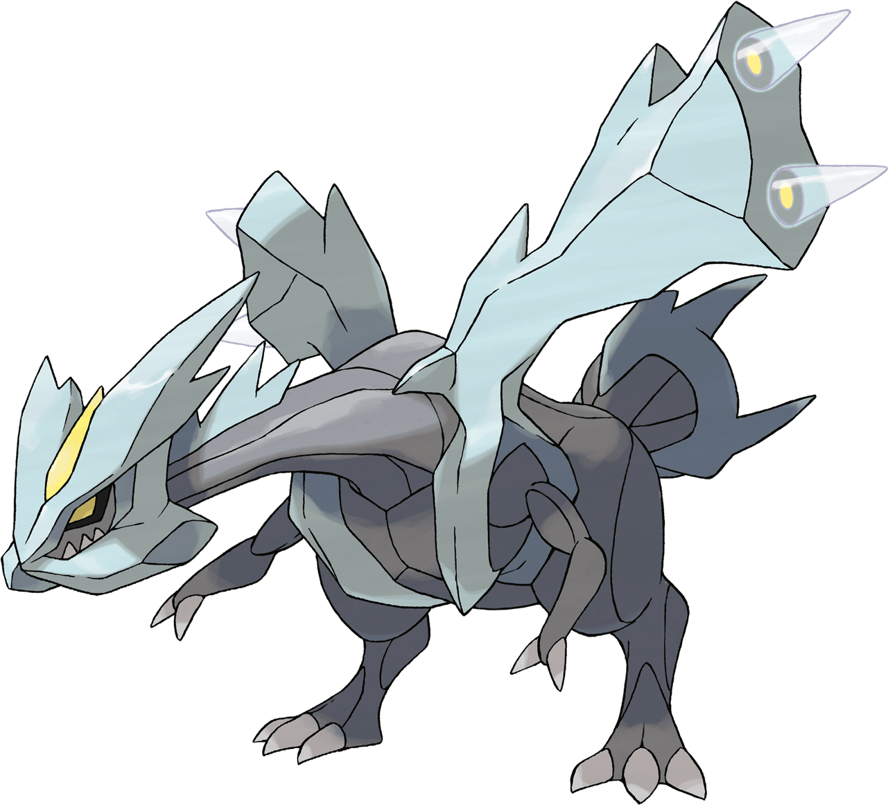 Pokemon Kyurem (1280x1280), Png Download
