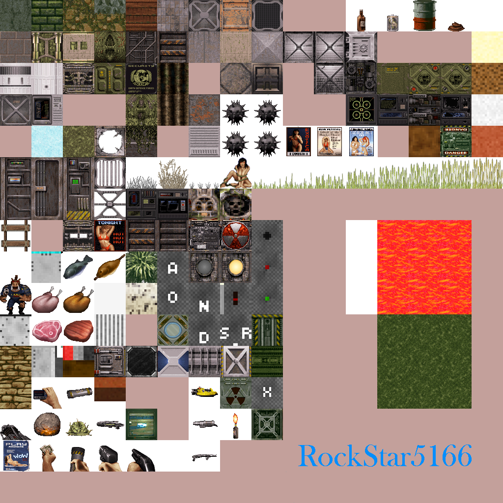 Http - //24 - Media - Tumblr - Com/29d3b8b56445 1 1280 - Duke Nukem 3d Texture (1024x1024), Png Download