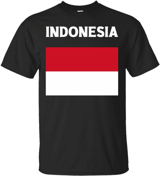 Indonesia T Shirt Indonesian Flag Tee Shirt Https - I D Rather Be Fishing Shirt (600x600), Png Download