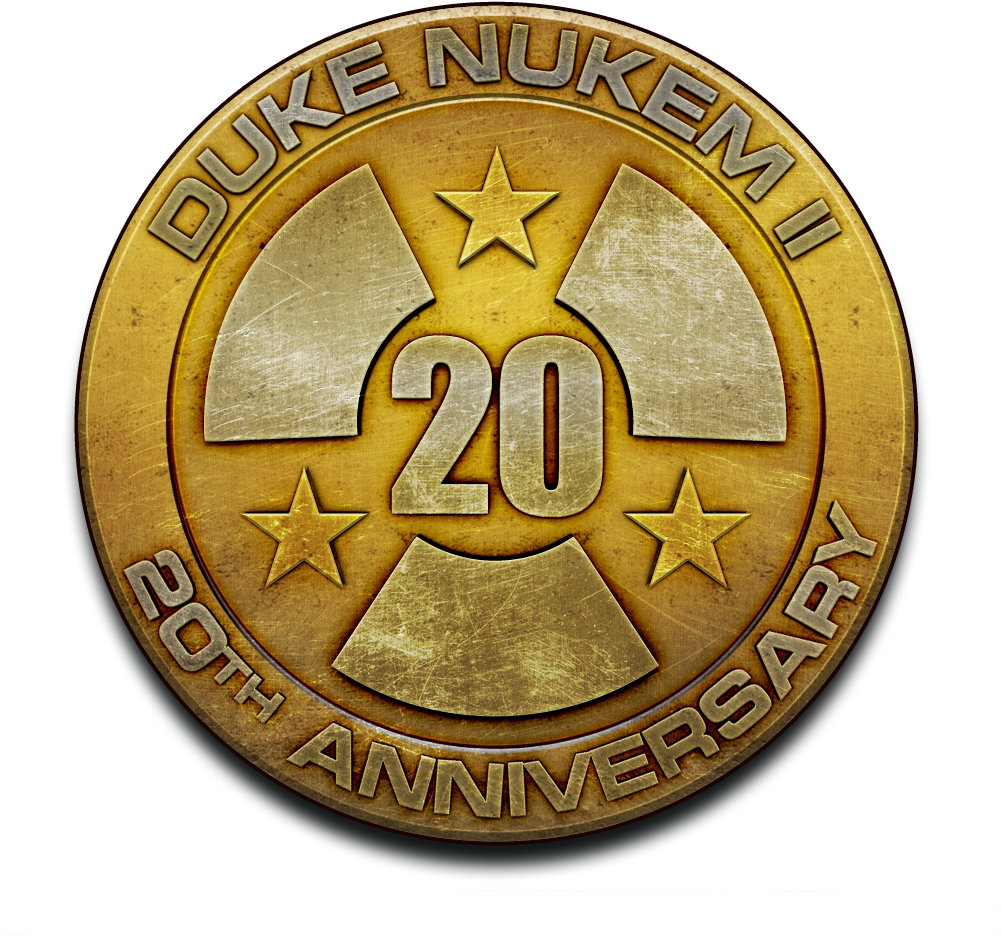 Add Media Report Rss Duke Nukem 20th Anniversary - Duke Nukem (1000x1000), Png Download