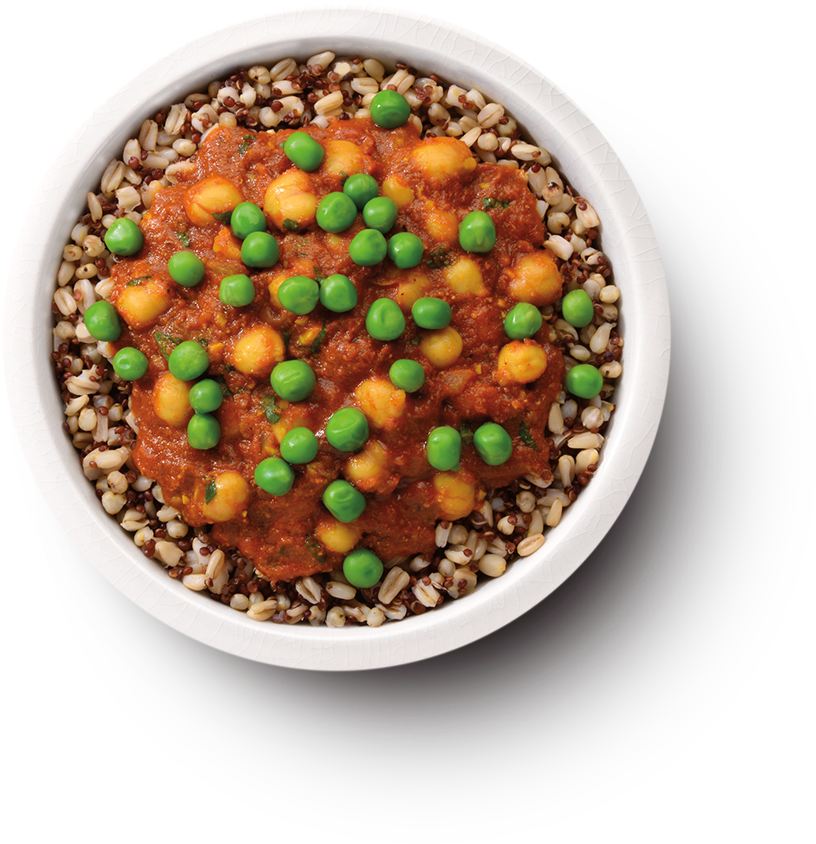 Bowl W Shadow Chana Masala - Food (1000x1000), Png Download