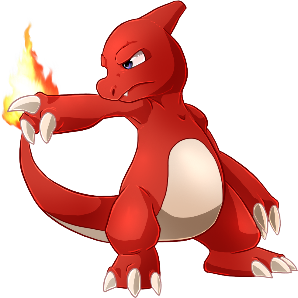 8% Base-capture Rate - Charmeleon Pokemon (900x901), Png Download