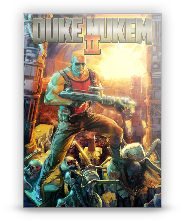 Duke Nukem - Duke Nukem 2 Ios (639x762), Png Download