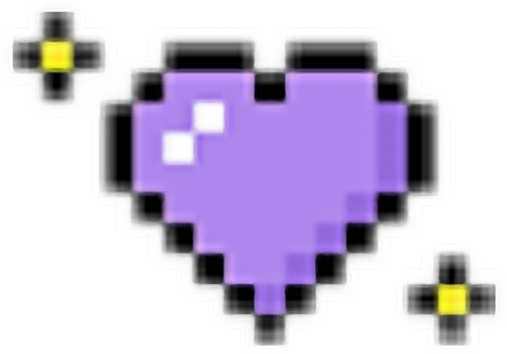 Banner Freeuse Stock Kawaii Pixel Tumblr Purple Png - Trans Pixel Art (572x400), Png Download