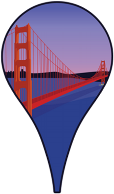 Google Local Sf (400x400), Png Download