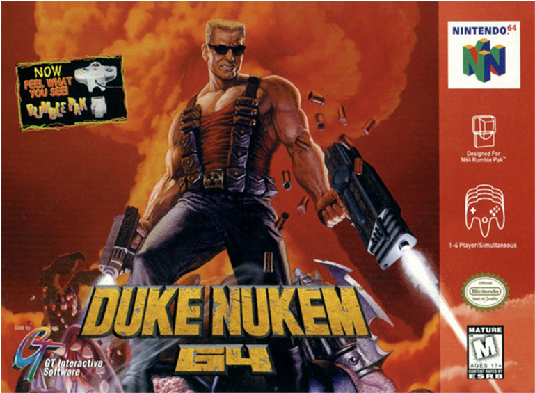 Duke Nukem 64 Nintendo 64 N64 (768x768), Png Download