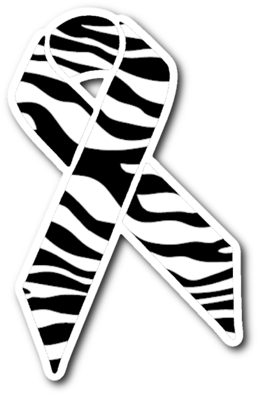 Zebra Warning Ribbon Free Download Awareness Ribbon Clipart Awareness Ribbon - Zebra Ribbon ...