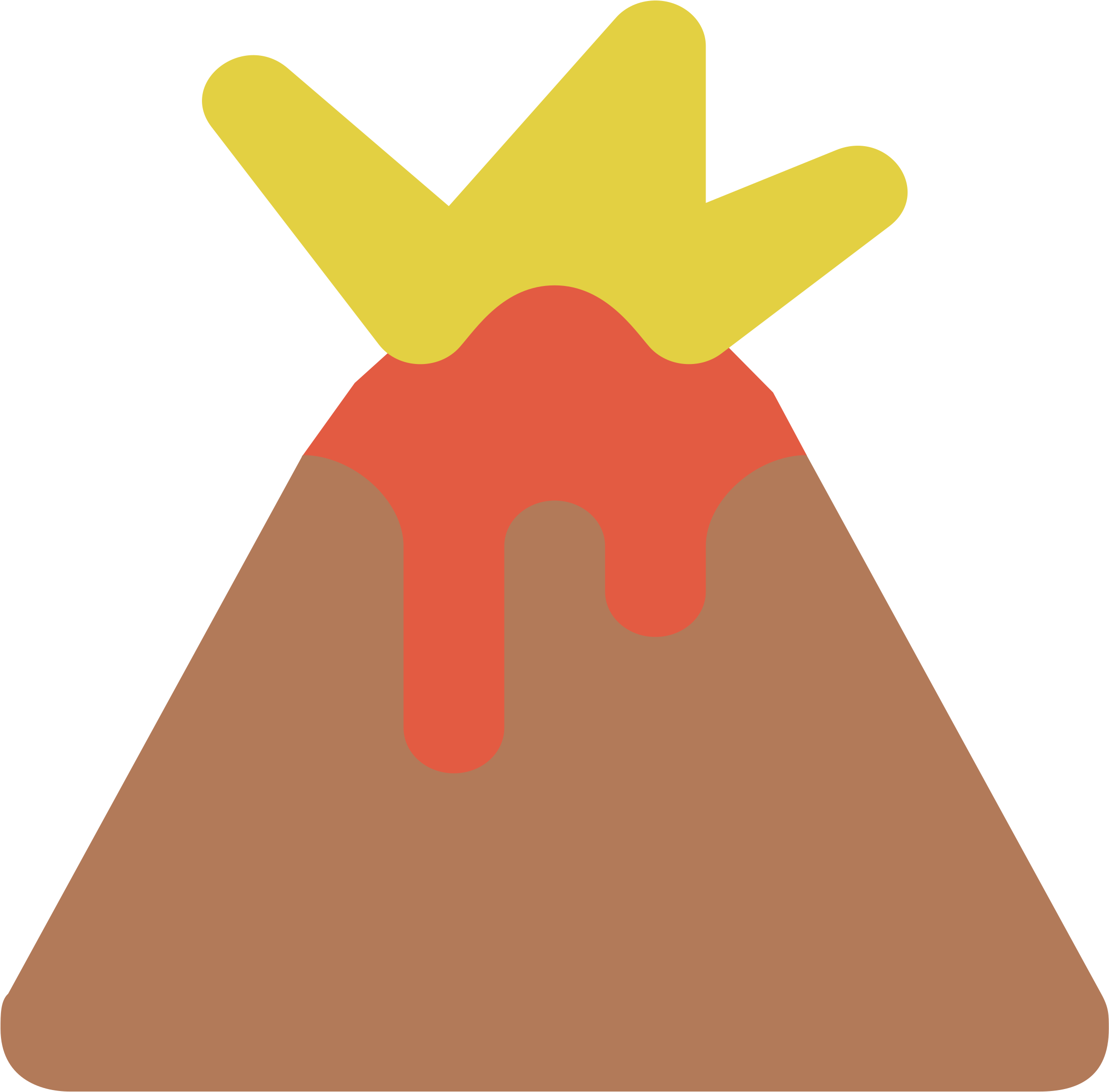 Big Image - Volcano (2400x2400), Png Download