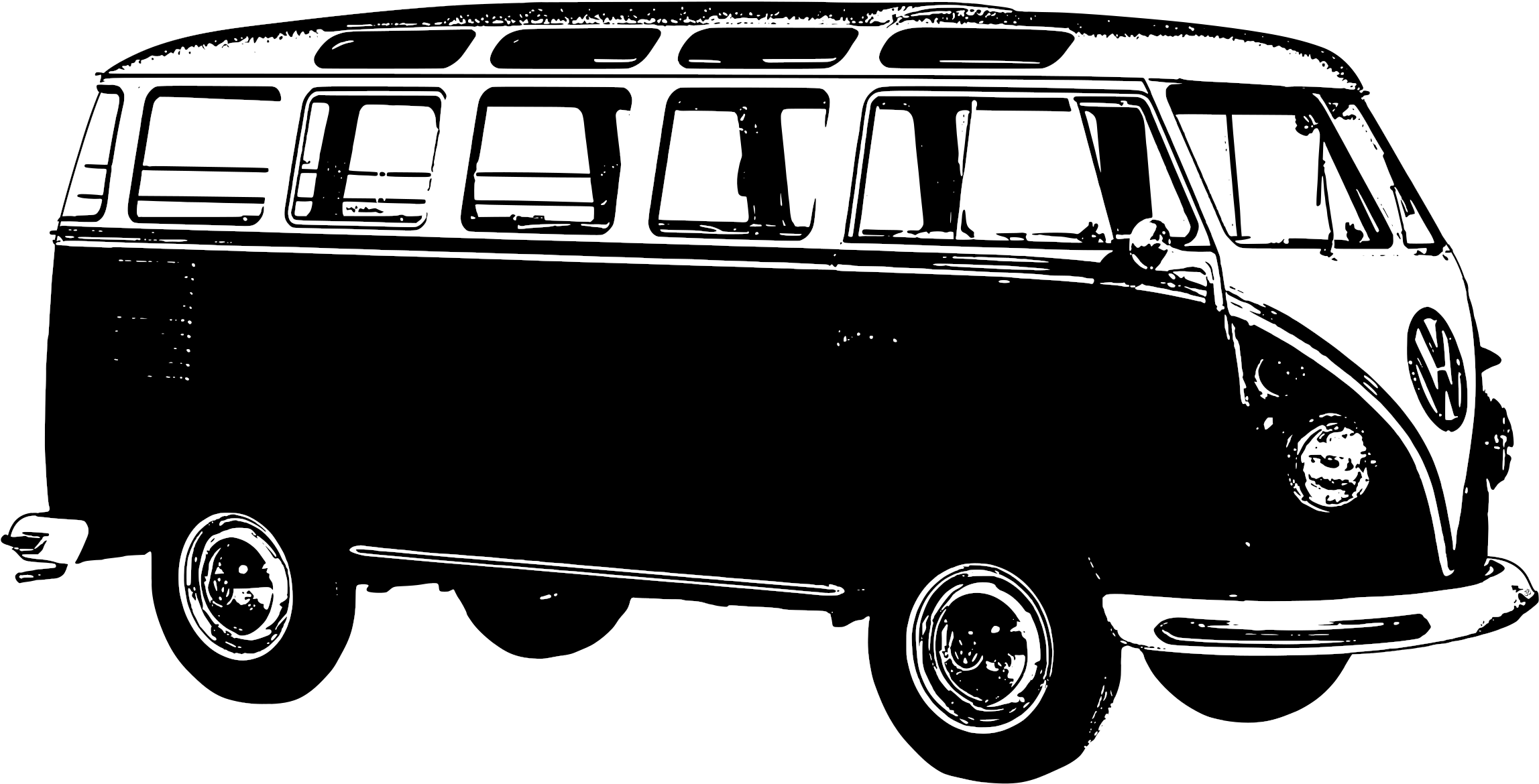 This Free Icons Png Design Of Volkswagen T1 Type 2 (2400x1600), Png Download