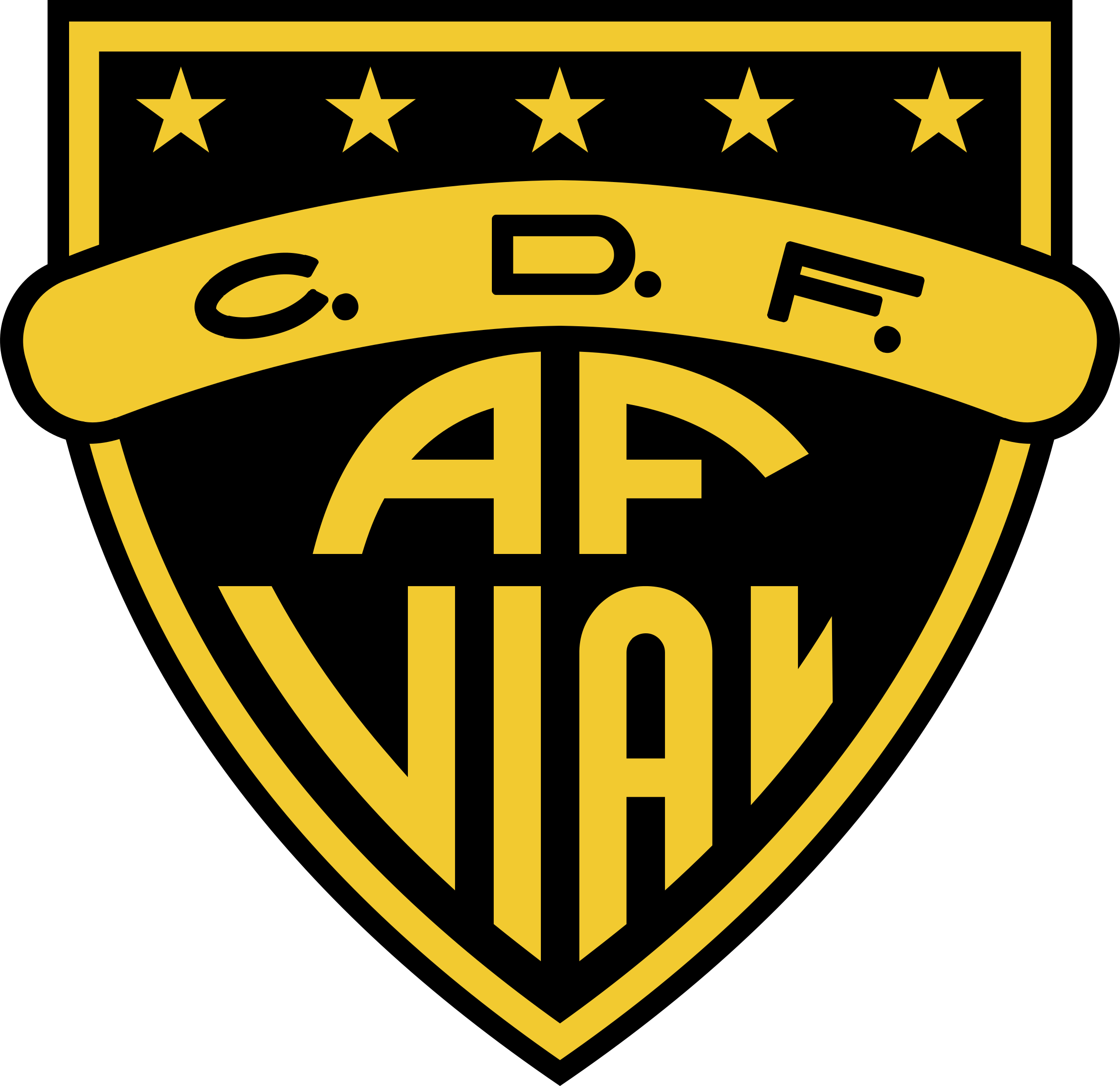 Cdf Af Vial Logo Png Transparent - Club Deportivo Arturo Fernández Vial (2400x2327), Png Download