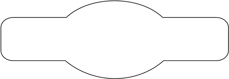 Football Slapband Template - Circle (779x285), Png Download