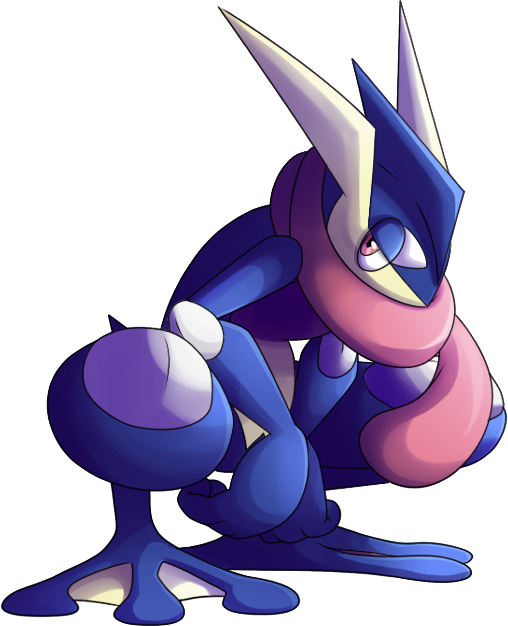 Pokemon Shiny-greninja Is A Fictional Character Of - Pokemon Greninja Png (508x626), Png Download