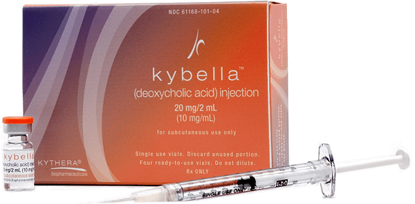Kybella Box And Vial - Kybella Box (600x296), Png Download