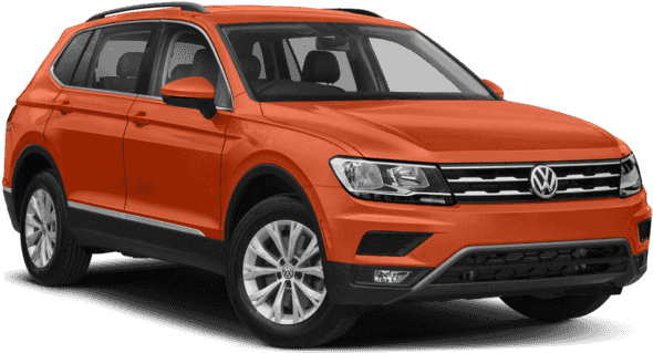 New 2018 Volkswagen Tiguan - Red Volkswagen Tiguan 2018 (640x480), Png Download