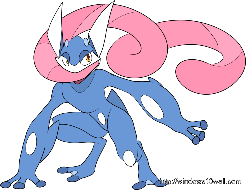 Greninja Windows 10 Wallpapers - Windows 10 (1024x791), Png Download