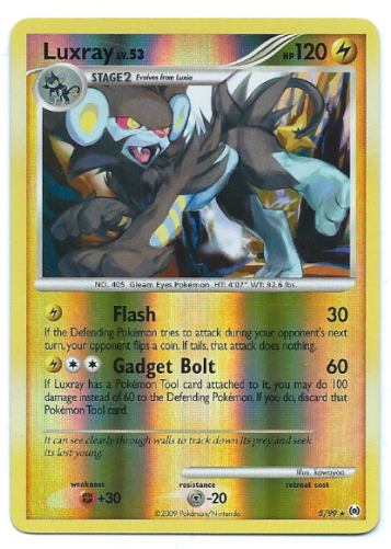 Luxray Png (500x500), Png Download