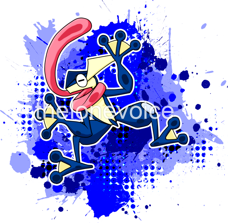 Png - Greninja Fanart Ssb4 - Free Transparent PNG Download - PNGkey
