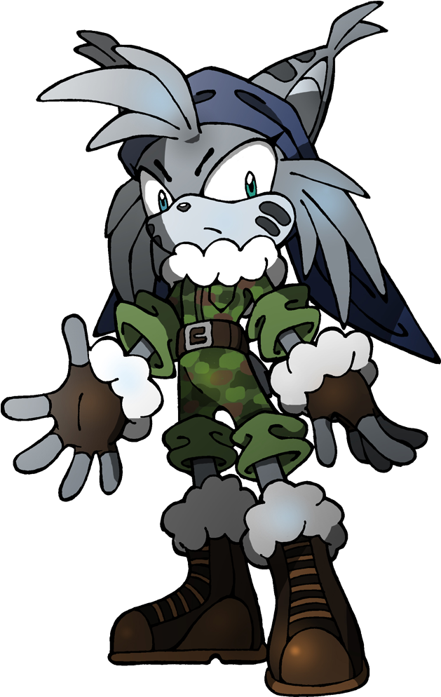 Vmed - Info - Fan Sonic Characters Lynx (640x1003), Png Download