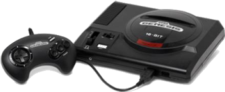Sega Genesis Console Bundle With 1 Controller - Sega Genesis 1 (original Model) Console System (450x308), Png Download