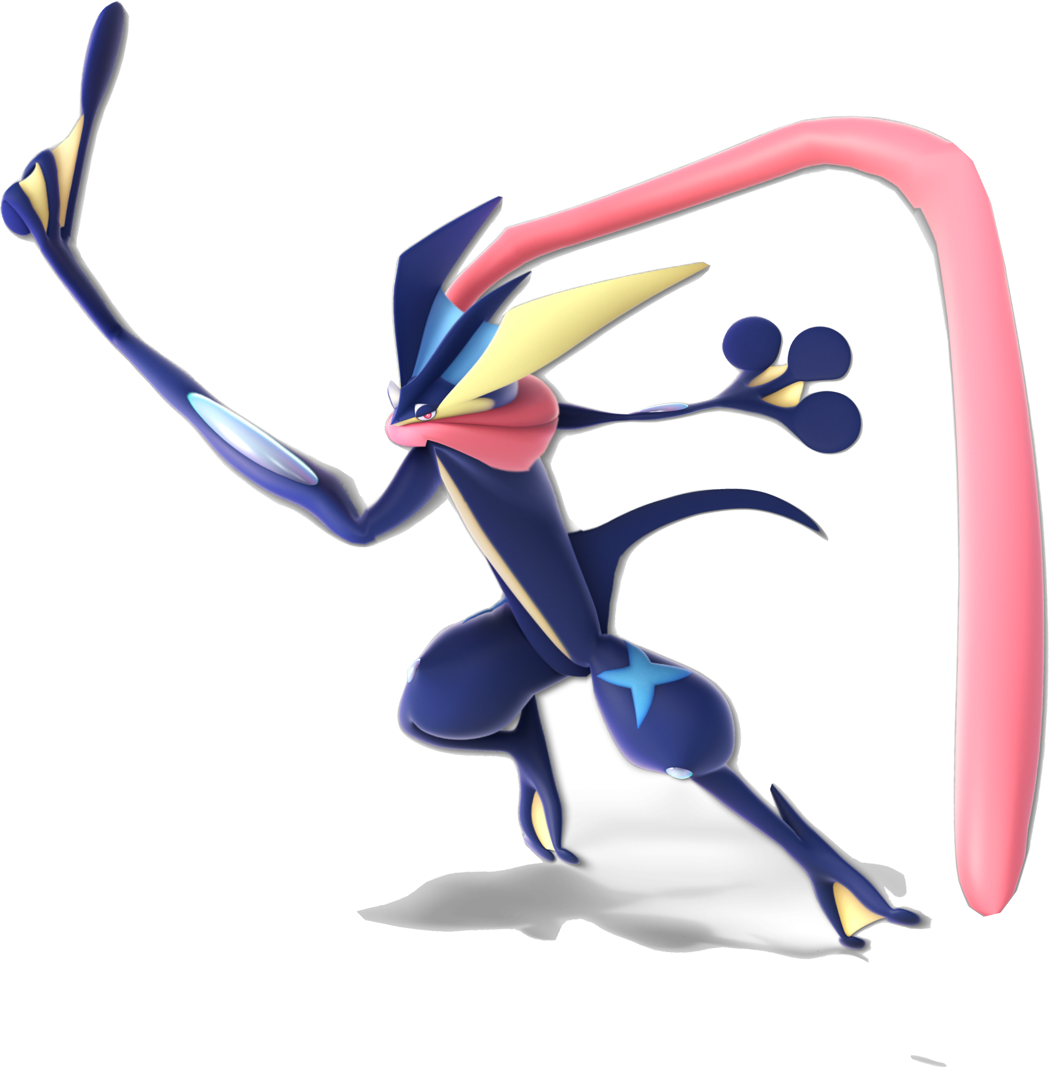 1mib, 2160x2160, 50 Greninja - Cartoon (2160x2160), Png Download