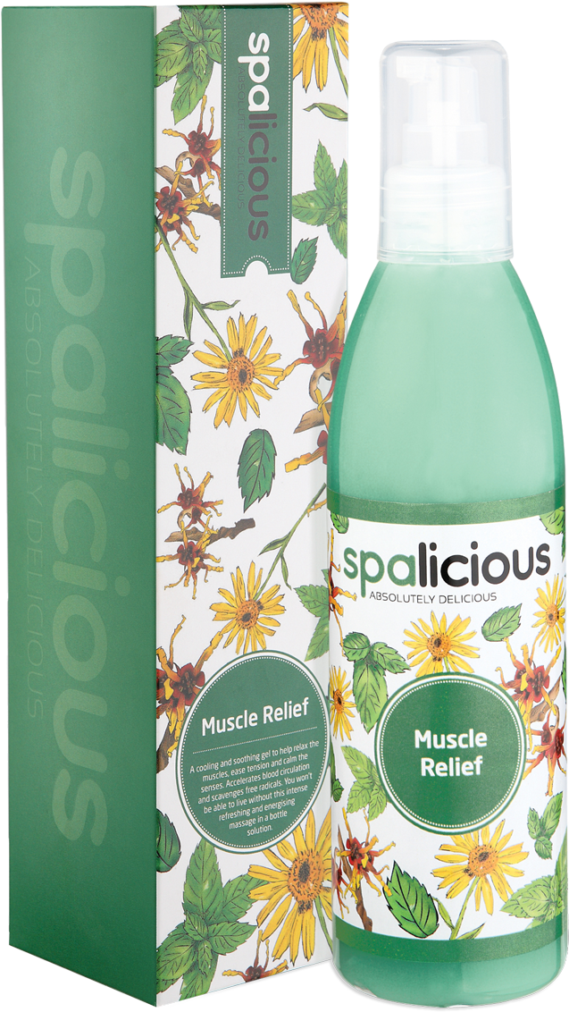 Muscle Relief Gel - October Day Spa Specials (1200x1200), Png Download