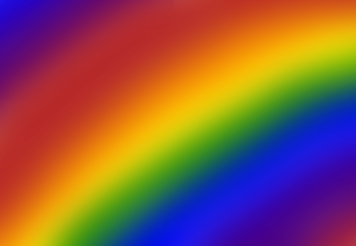 Light Leak Overlay Png Graphic Black And White - Rainbow Effect (720x498), Png Download
