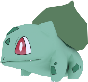 Original) - 3d Bulbasaur Png (800x600), Png Download