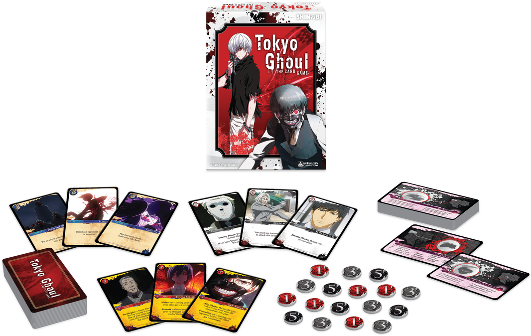 Tokyo Ghoul - Collectible Card Game (1100x722), Png Download