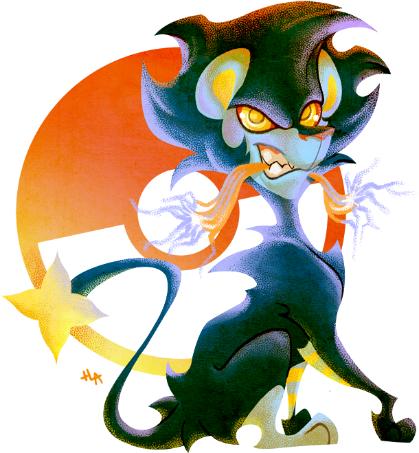 Favorite Electric Pokemon - Cartoon (672x773), Png Download