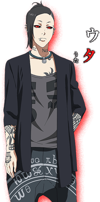 Download Uta Image - Tokyo Ghoul Tokyo Guru √a Uta Necklace Pendant Chain (352x660), Png Download