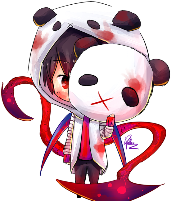 Ｎａｍｅ Ｍｅａｎｉｎｇ - - Panda Ghoul (600x800), Png Download