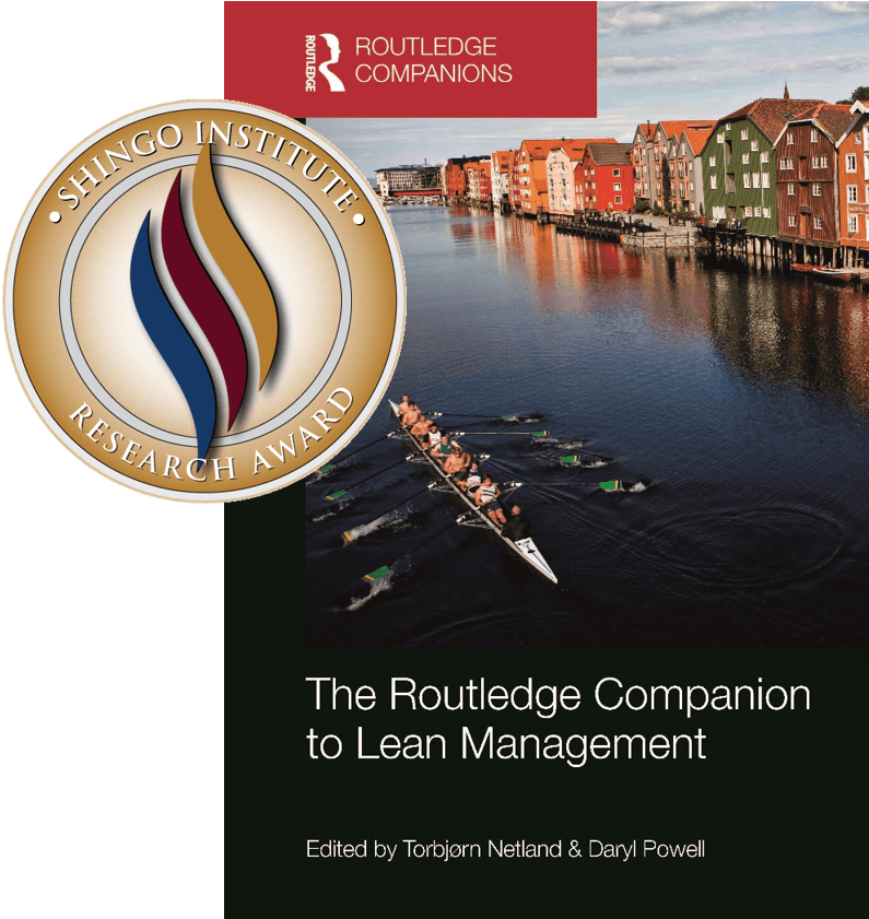 Shingo Research Award Winner - Routledge Companion To Lean Management (847x840), Png Download