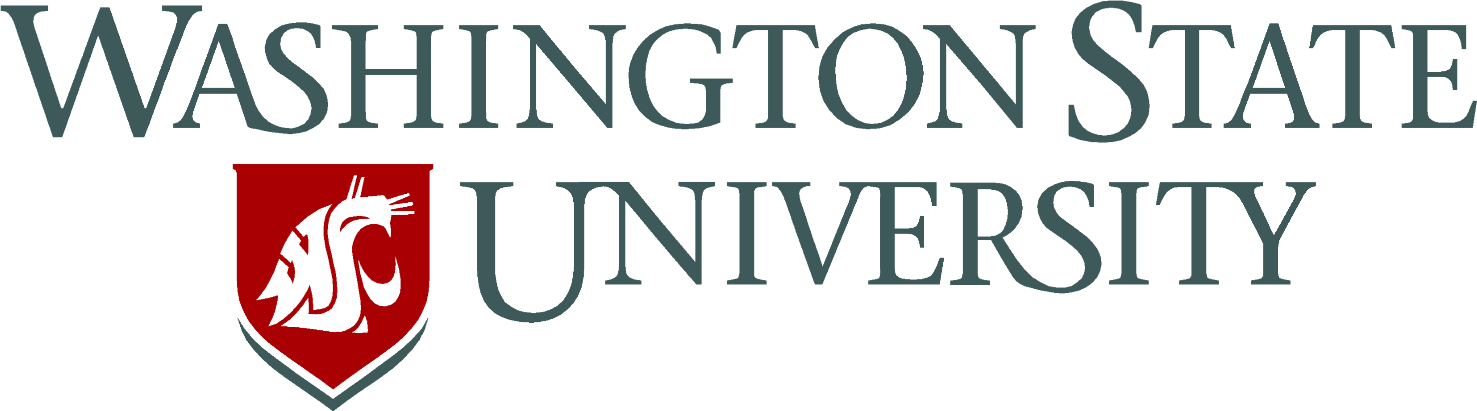 Portable Network Graphics Formated Files - Washington State University Spokane Logo (3000x911), Png Download