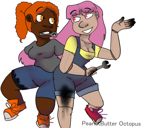 A New Couple Moves In Next Door To Book And Teardrop, - Cartoon (500x463), Png Download