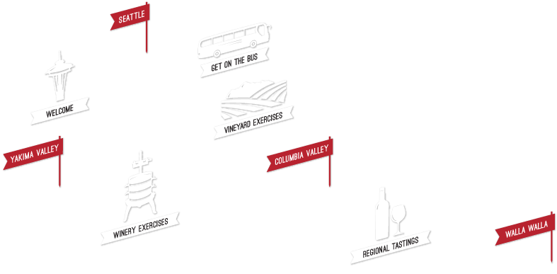 Road Trip Washington Wine - Diagram (818x460), Png Download