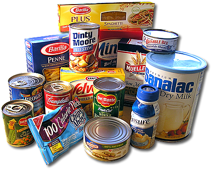 Graphic Transparent Library Canned Clipart Non Perishable - Food (410x330), Png Download