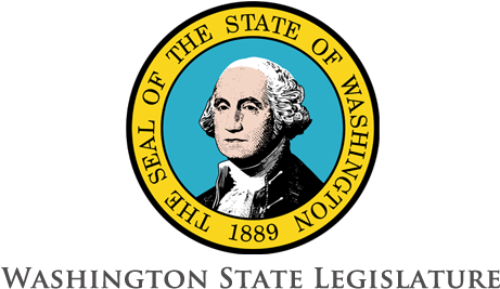 Wa State Legislature - Washington State Legislature Logo (600x295), Png Download