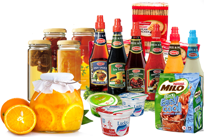 P - Packed Food Items Png (700x465), Png Download