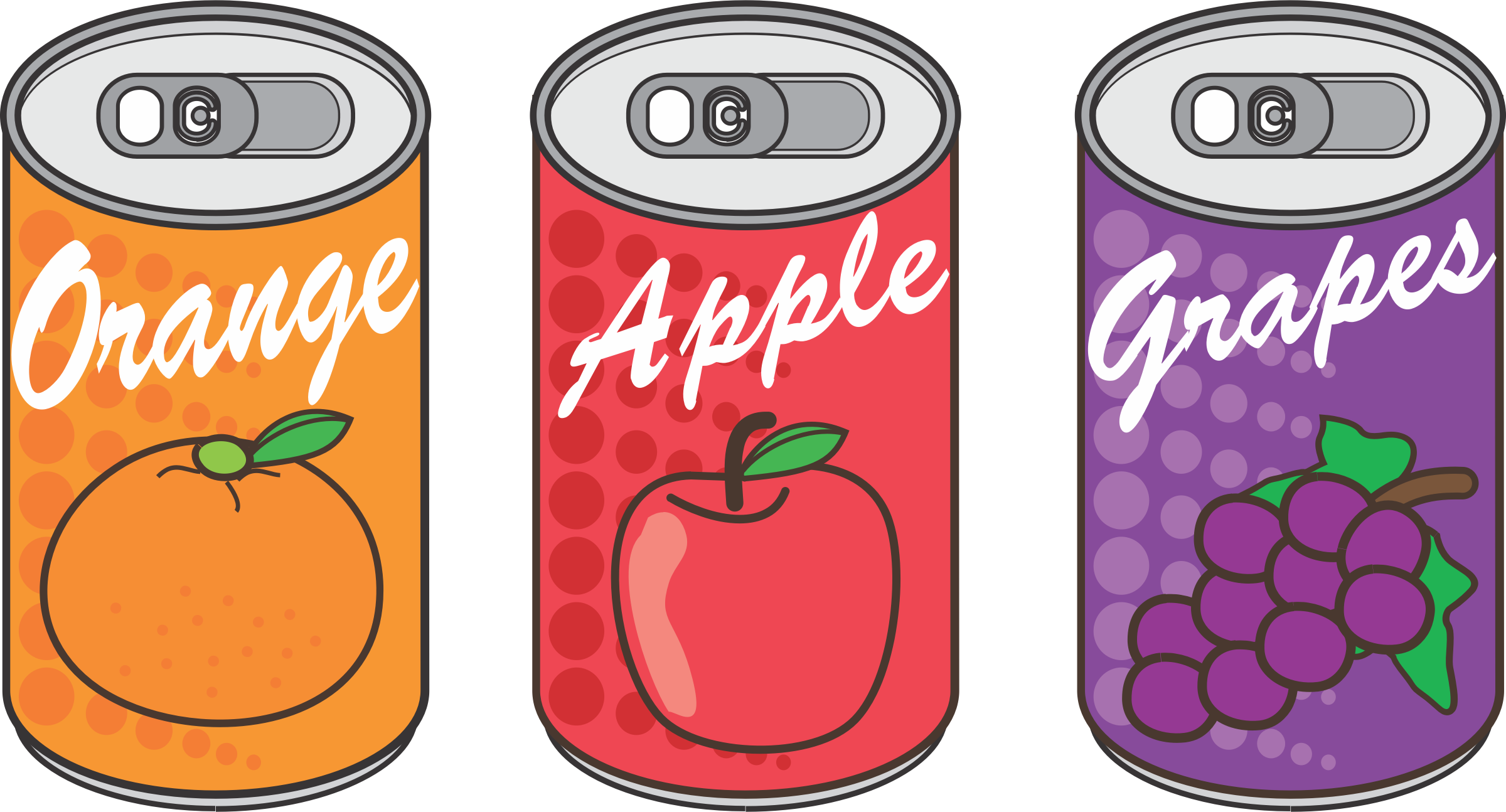 This Free Icons Png Design Of Canned Drinks (2400x1294), Png Download
